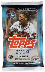 2024 Topps Series 1 MLB Baseball Hobby PACK (12 Cards)